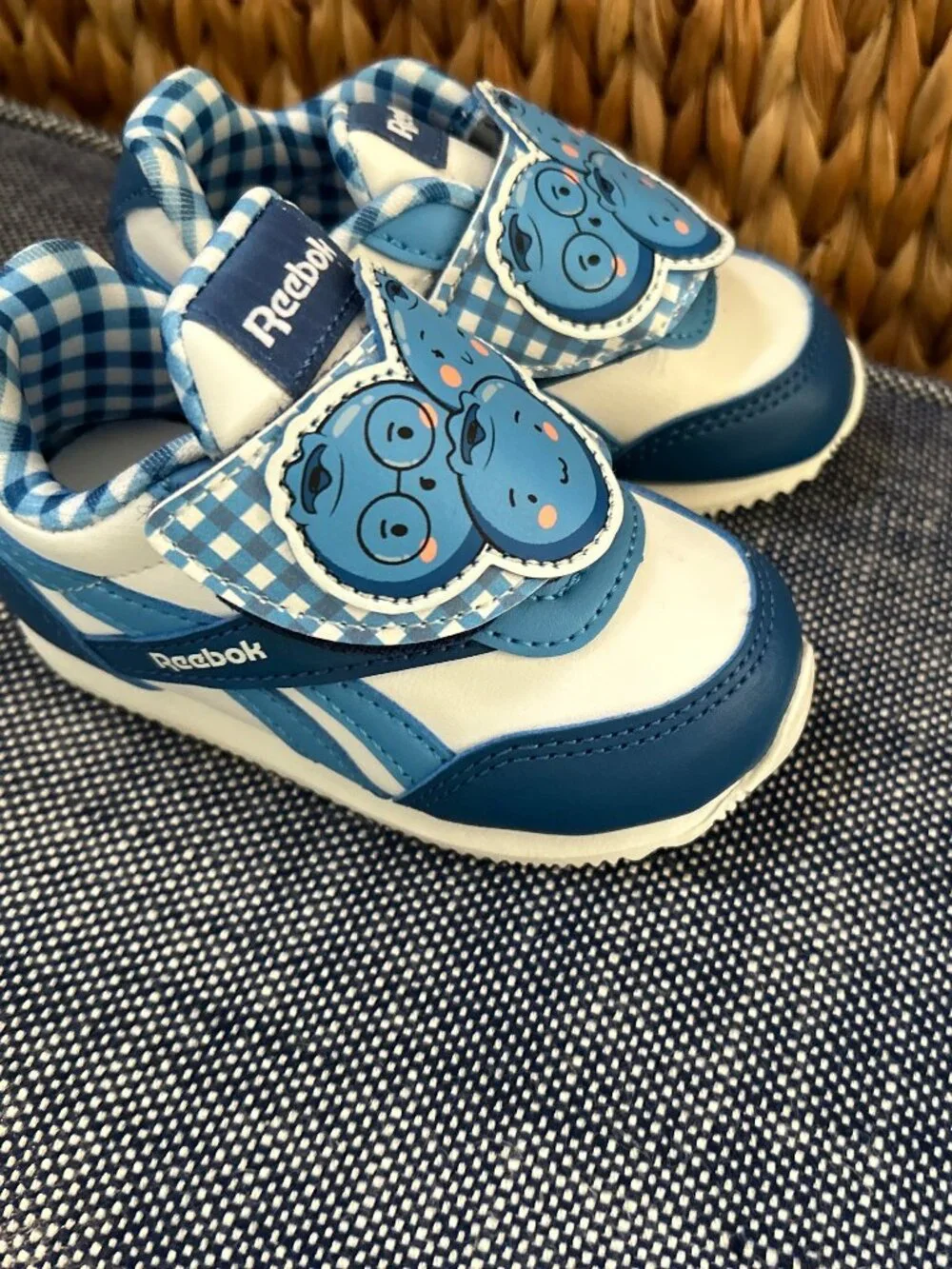 NWOT Reebok ~ Royal CL Jog 2.0 KC Sneakers / Blueberry ~ Baby sz. 4